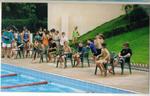 Koulun uintikilpailut pidettiin Clubilla 19.06.00